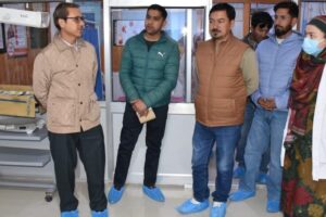 DC Drass inspects healthcare facilities in SDH; Meets various delegations in Office