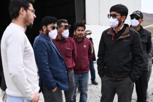 DC Kargil Inspects FSTP at Kurbathang, Reviews Sanitation Measures
