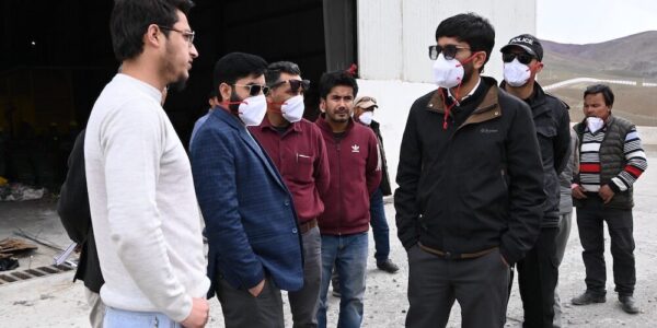 DC Kargil Inspects FSTP at Kurbathang, Reviews Sanitation Measures