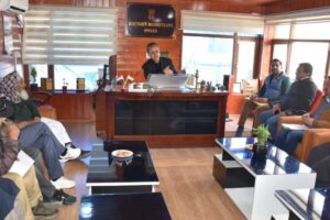 DC Drass reviews arrangements for forthcoming Eid-ul-Azha celebrations