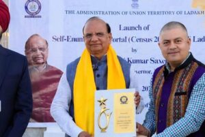 LG Vinai Kumar Saxena Launches Self-Enumeration Portal for Ladakh’s First Digital Census 2027