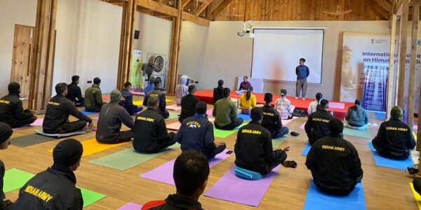 Day 12 of Yoga Session Conducted at MIMC by Yoga Expert Rohit Rawat