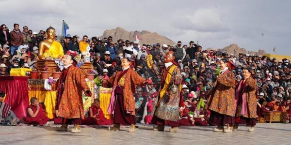 Sacred Exposition of Holy Buddha Relics Concludes in Ladakh with Over 1.18 Lakh Devotees