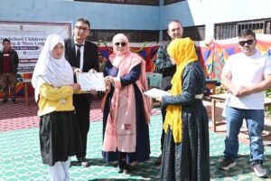 Inter-School On-Spot Painting and Music Competition Held at GHSS Choskore