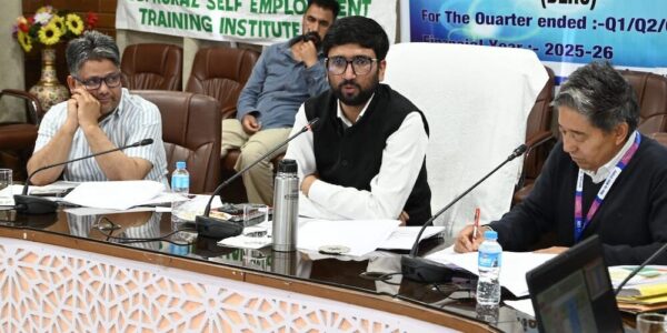 DC Kargil Reviews Banking Performance, Emphasizes Credit Growth and Financial Inclusion