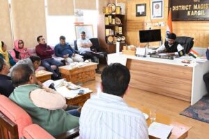 DC Kargil Reviews Vibrant Villages Programme, Sets Deadlines for DPRs and Scheme Saturation