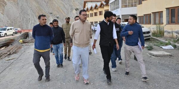 DC Kargil Reviews Infrastructure and Development Works at Government Polytechnic College