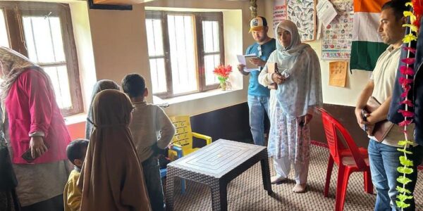 Director, Social & Tribal Welfare Ladakh Conducts Surprise Inspection of Anganwadi Centres in District Kargil
