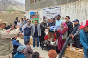 Outreach Programme-cum-Incentive Distribution for Cattle Rearers Organised at Salapi, Zanskar Under ICAR Tribal Sub-Plan