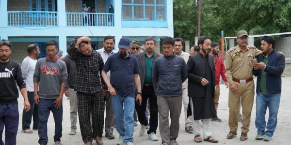 CEC Kargil visits Brako village following brown bear attack; assures immediate measures for public safety