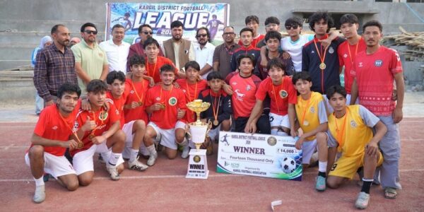 Executive Councillor Altaf Hussain Attends Grand Finale of Kargil District Football League 2026, Announces Financial Support for Sports Development