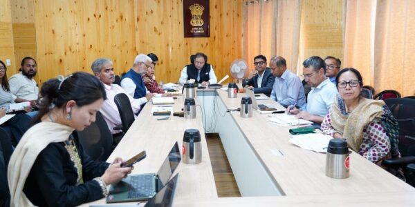 Chief Secretary Reviews Implementation of Flagship Schemes Across UT Ladakh, Stresses Outcome-Oriented Governance