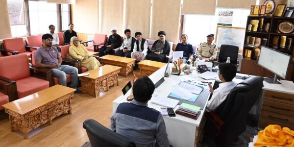 DC Kargil Chairs Meeting on Nasha Mukt Bharat Abhiyan