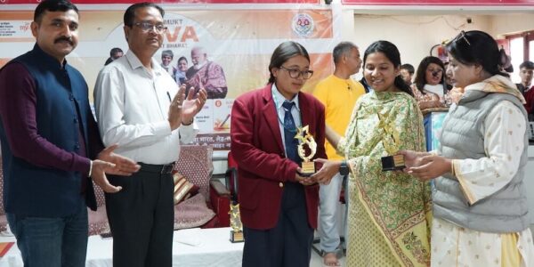 Mera Yuva Bharat, Leh organises “Nasha Mukt Yuva for Viksit Bharat” programme at PM SHRI Jawahar Navodaya Vidyalaya, Leh
