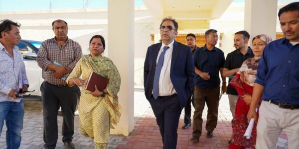 Chief Secretary Inpects Polytechnic College Leh Facilities, Calls for Industry-Linked and Future-Ready Technical Education