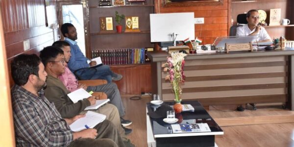 DC Drass Reviews BRO Road and Swadesh Darshan Projects in Holiyal and Mushko