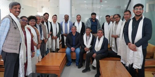 CEC Dr Mohd Jaffer Akhoon Interacts with AIIMS Super-Specialist Doctors at Qambar Ali Akhoon Memorial Hospital in Kargil