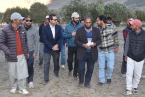 DC Drass Conducts Extensive Tour of Several Villages; Takes Stock of Public Issues and Developmental Requirements