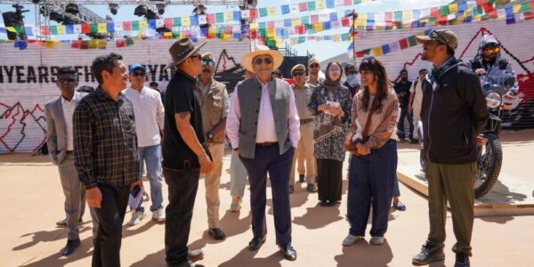 Chief Secretary Ashish Kundra Inaugurates Himalayan Basecamp in Ladakh as Royal Enfield Unveils Himalayan 440