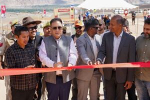 Chief Secretary Inaugurates Royal Enfield Himalayan Basecamp in Leh