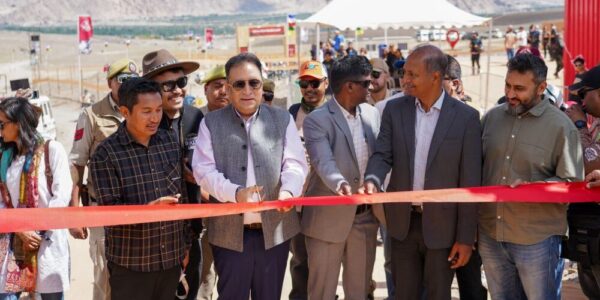Chief Secretary Inaugurates Royal Enfield Himalayan Basecamp in Leh