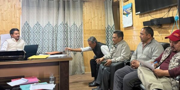 Meeting on Draft Electoral Rolls for Municipal Committee Kargil Held