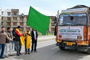 CEC Dr Mohd Jaffer Akhoon Flags Off Seabuckthorn Pulp Consignment to Delhi, Appreciates Local Entrepreneurial Initiative