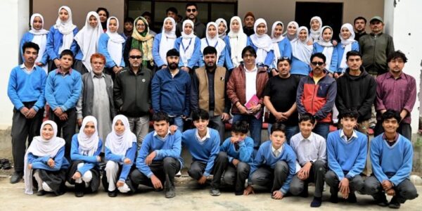 Executive Councillor Altaf Hussain & CEO Kargil Sonam Wangchuk Visit Government High School Hardass to Review Educational Facilities