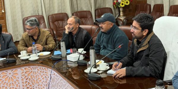 DC Kargil Reviews Digital Governance, Record Management and Disposal of Scrap Materials