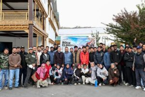 EC Altaf Hussain Inaugurates Basic Rock Climbing Course at TFC Kargil