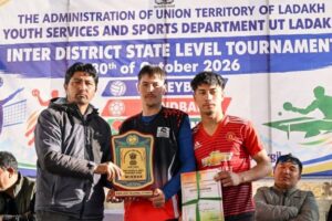 Inter-District State-Level Sports Tournament Held in Kargil; 146 Players Participate