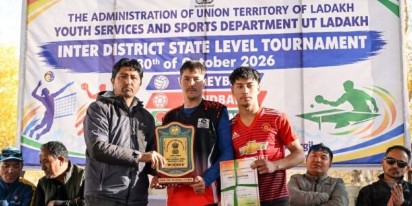 Inter-District State-Level Sports Tournament Held in Kargil; 146 Players Participate