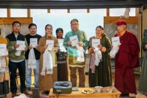 Chief Secretary Ashish Kundra launches ‘Katabita: The Hidden Doodleland’ in Leh