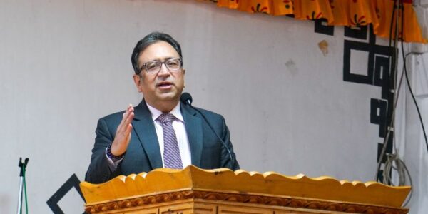Chief Secretary attends Drug-Free Ladakh Awareness Campaign at EJM College, Leh