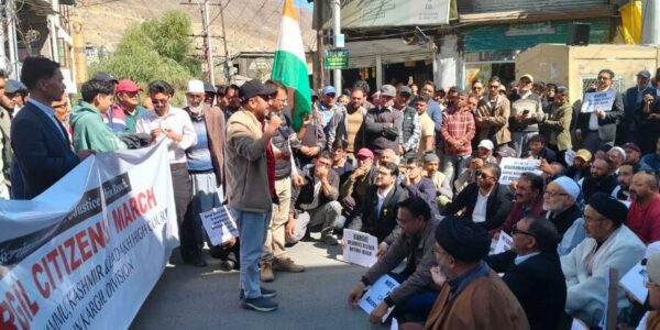 Bar Association Kargil Holds Major Rally Seeking High Court Bench, Gives One-Week Deadline